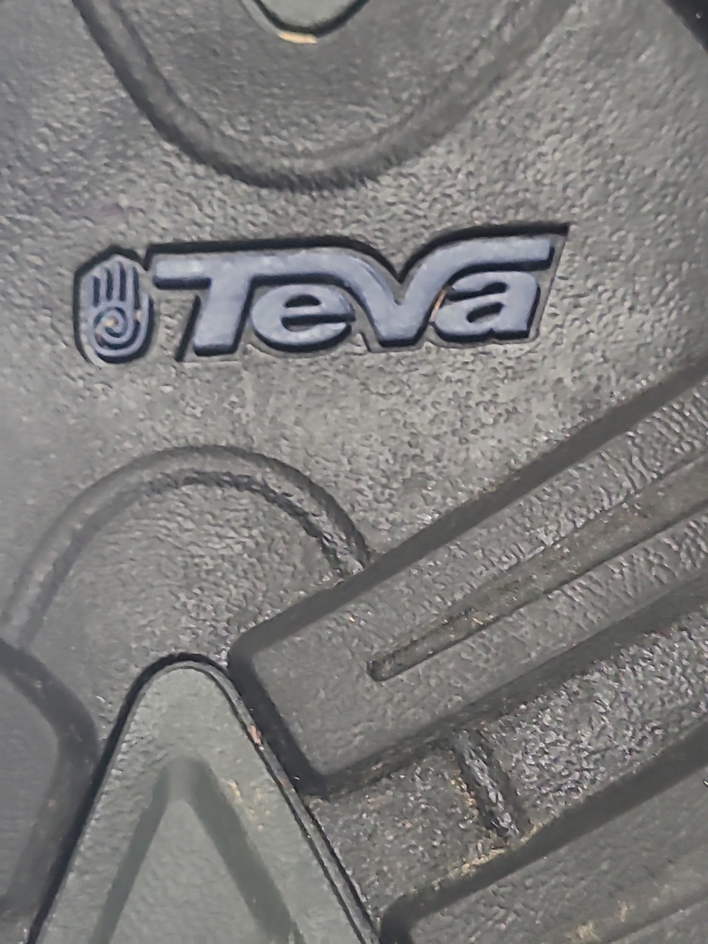 Teva Black sandals with navy patterned straps #1093379 - Picture 7 of 9